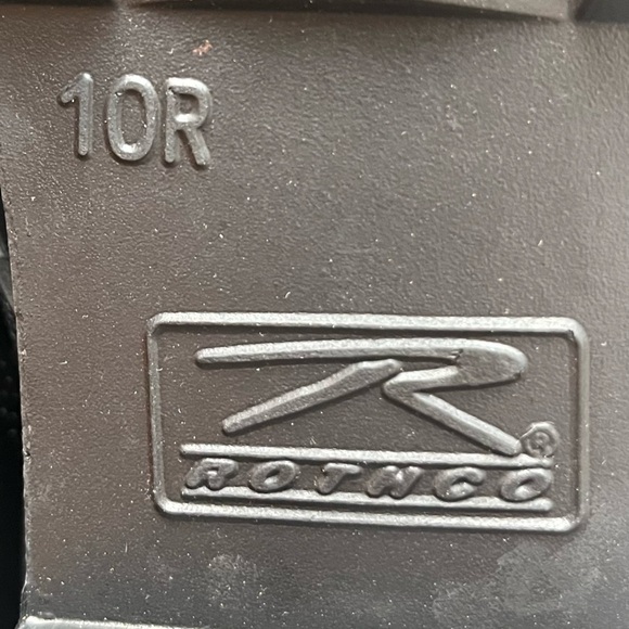 NWT Mens ROTHCO JUNGLE BOOTS - 8 INCH Olive Drab/ Black Canvas Combat Boots 10 - Picture 10 of 13